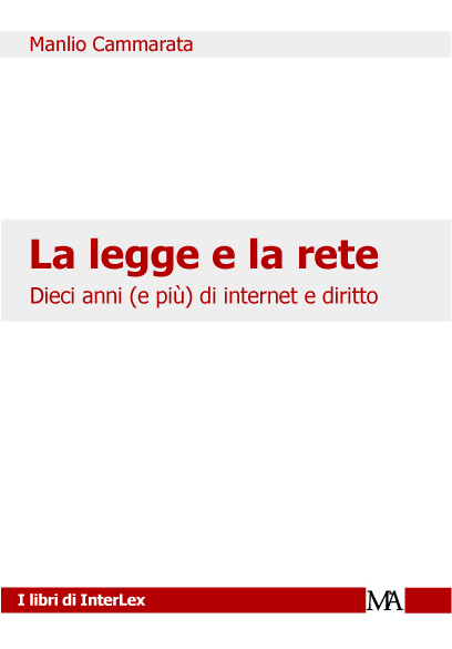 Copertina de La legge e la rete